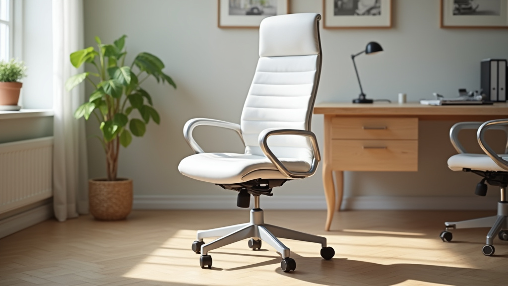 5 Best White Office Chairs for a Brighter Workspace