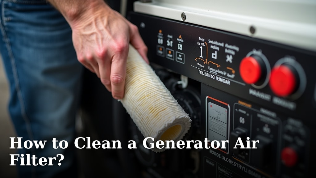 How to Clean a Generator Air Filter?