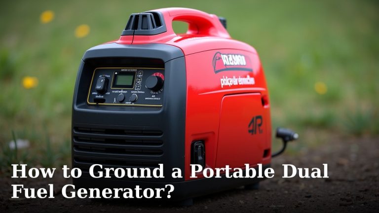 How to Ground a Portable Dual Fuel Generator?