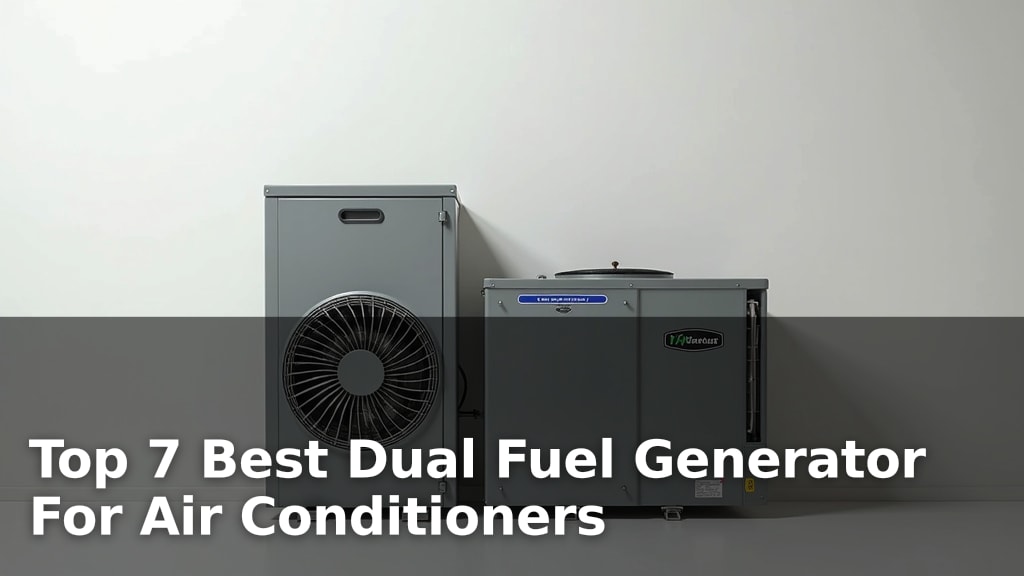 Top 7 Best Dual Fuel Generator For Air Conditioners