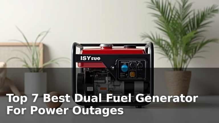 Top 7 Best Dual Fuel Generator For Power Outages