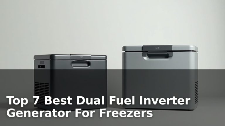 Top 7 Best Dual Fuel Inverter Generator For Freezers