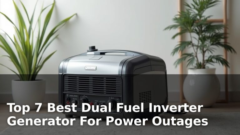 Top 7 Best Dual Fuel Inverter Generator For Power Outages
