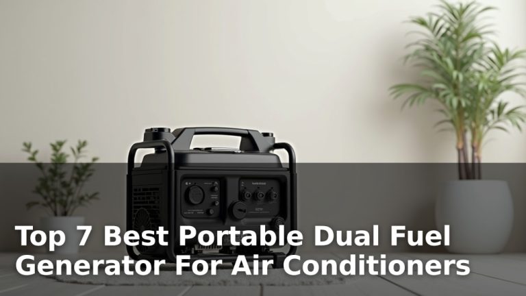 Top 7 Best Portable Dual Fuel Generator For Air Conditioners