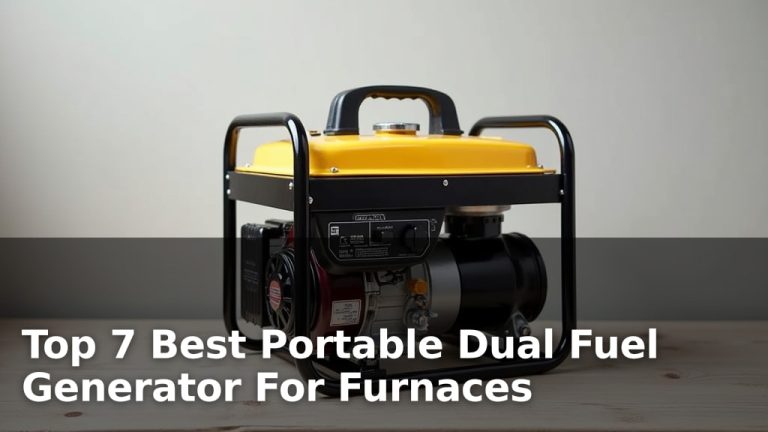Top 7 Best Portable Dual Fuel Generator For Furnaces