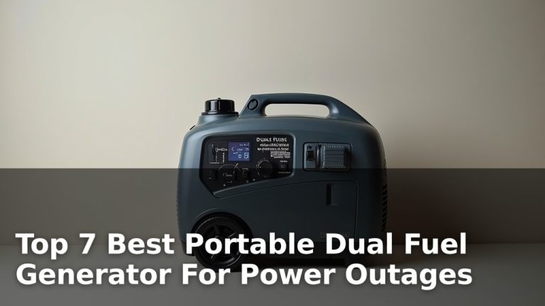 Top 7 Best Portable Dual Fuel Generator For Power Outages