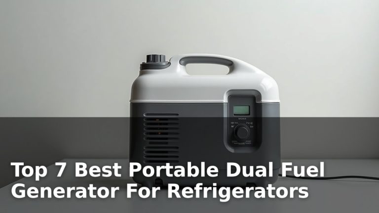 Top 7 Best Portable Dual Fuel Generator For Refrigerators
