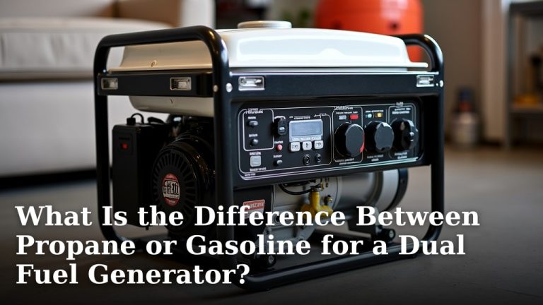 What Is the Difference Between Propane or Gasoline for a Dual Fuel Generator?