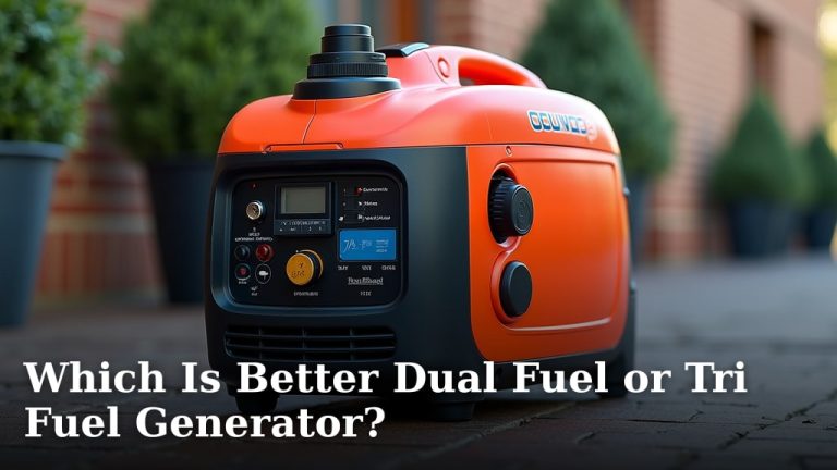 Which Is Better Dual Fuel or Tri Fuel Generator?