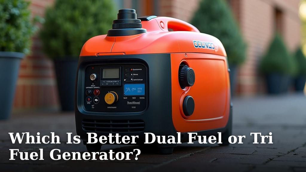 Which Is Better Dual Fuel or Tri Fuel Generator?