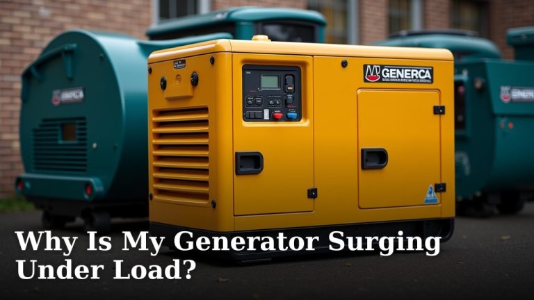 Why Is My Generator Surging Under Load?