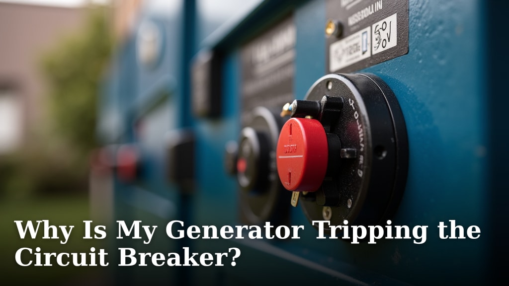Why Is My Generator Tripping the Circuit Breaker?
