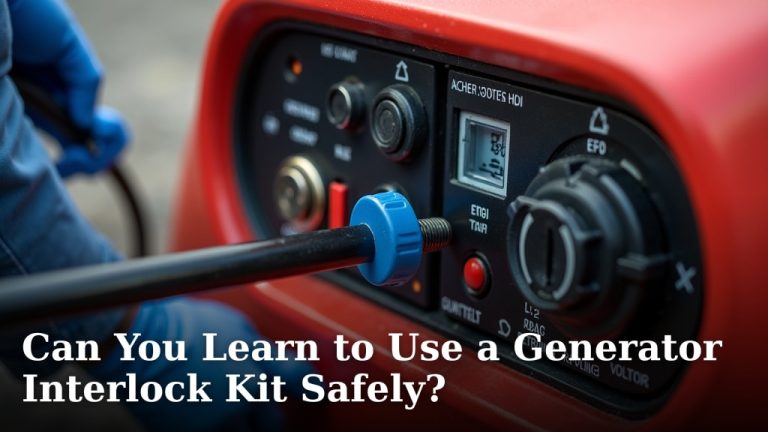 Can You Learn to Use a Generator Interlock Kit Safely?
