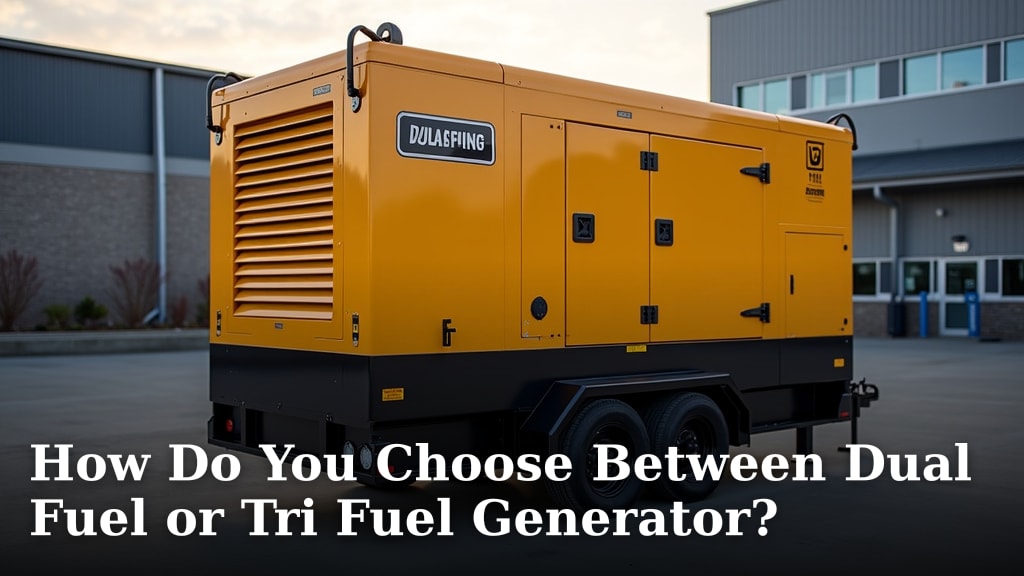 How Do You Choose Between Dual Fuel or Tri Fuel Generator?