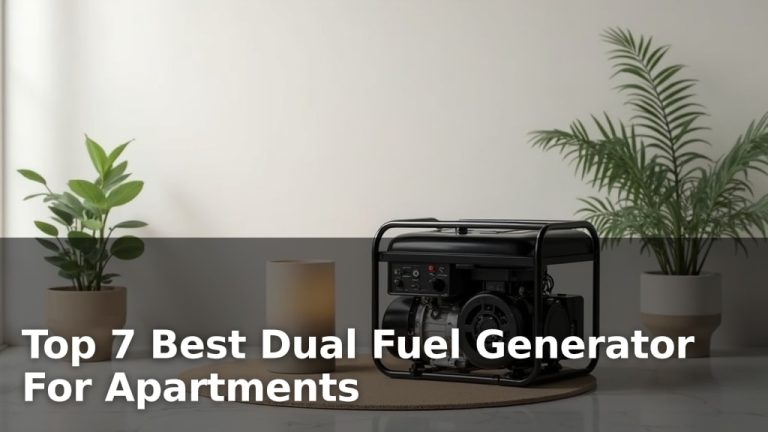 Top 7 Best Dual Fuel Generator For Apartments