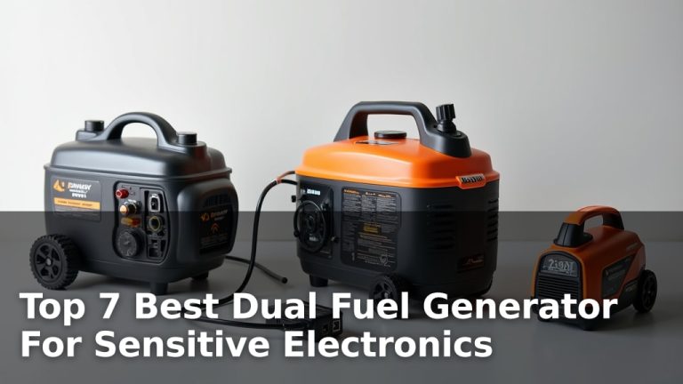 Top 7 Best Dual Fuel Generator For Sensitive Electronics