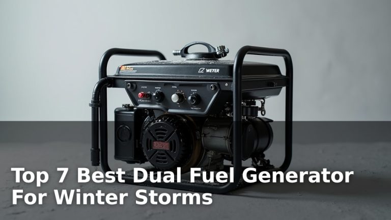 Top 7 Best Dual Fuel Generator For Winter Storms