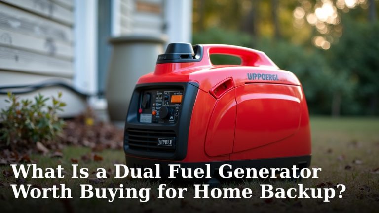 What Is a Dual Fuel Generator Worth Buying for Home Backup?