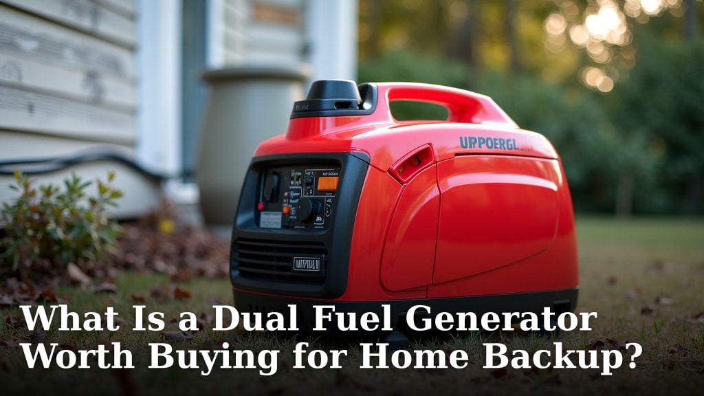 What Is a Dual Fuel Generator Worth Buying for Home Backup?