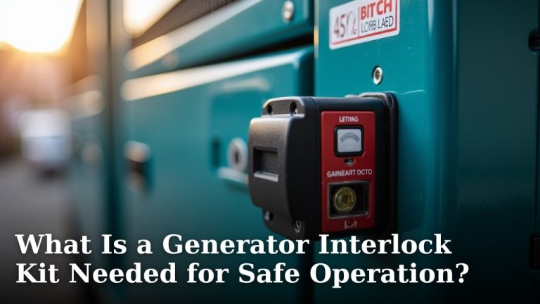 What Is a Generator Interlock Kit Needed for Safe Operation?