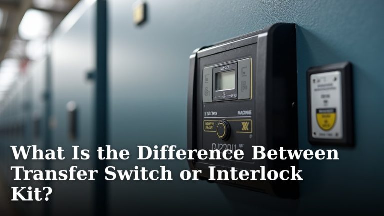 What Is the Difference Between Transfer Switch or Interlock Kit?