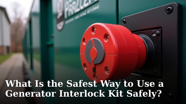 What Is the Safest Way to Use a Generator Interlock Kit Safely?