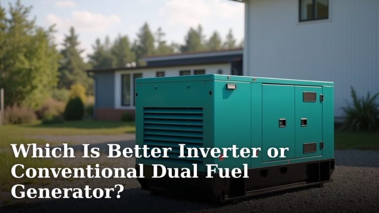 Which Is Better Inverter or Conventional Dual Fuel Generator?