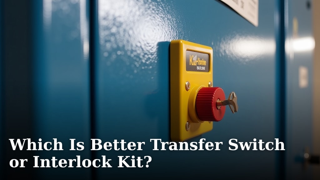 Which Is Better Transfer Switch or Interlock Kit?