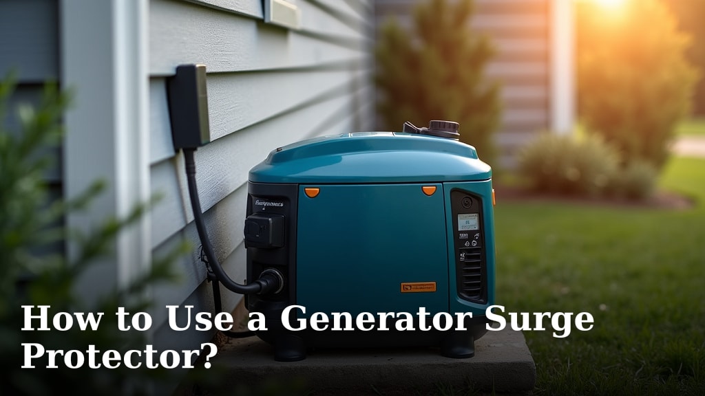 How to Use a Generator Surge Protector?