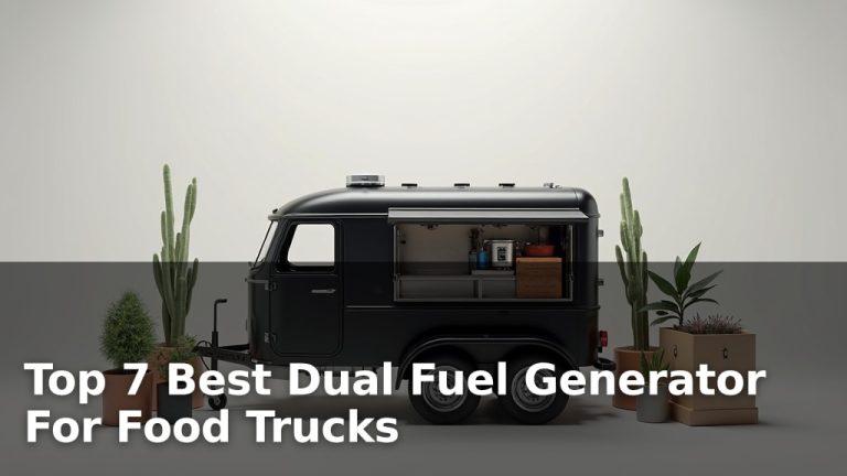 Top 7 Best Dual Fuel Generator For Food Trucks