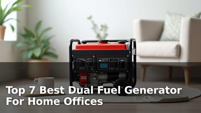 Top 7 Best Dual Fuel Generator For Home Offices
