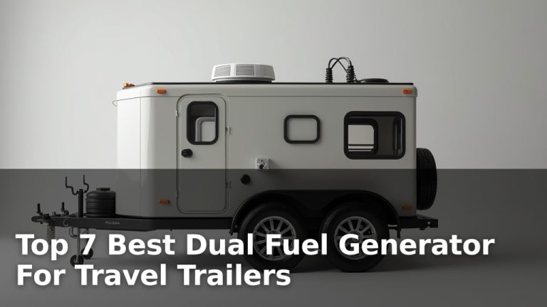 Top 7 Best Dual Fuel Generator For Travel Trailers