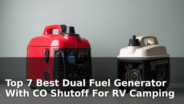 Top 7 Best Dual Fuel Generator With CO Shutoff For RV Camping