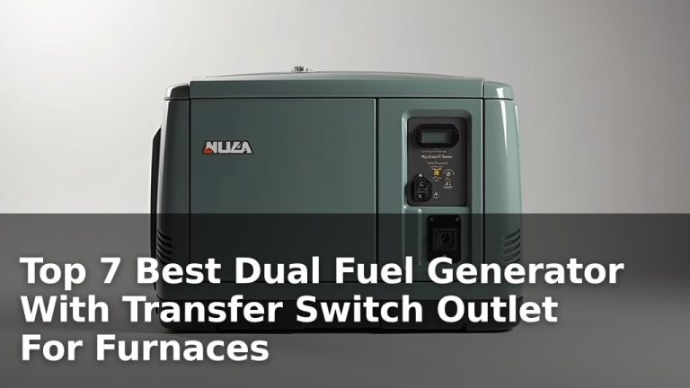 Top 7 Best Dual Fuel Generator With Transfer Switch Outlet For Furnaces