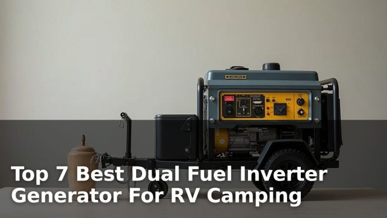 Top 7 Best Dual Fuel Inverter Generator For RV Camping
