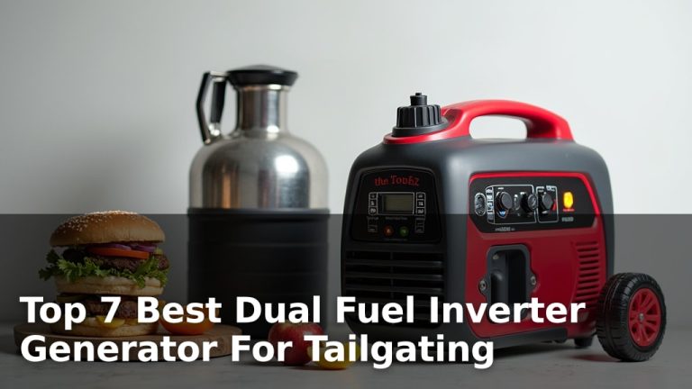Top 7 Best Dual Fuel Inverter Generator For Tailgating