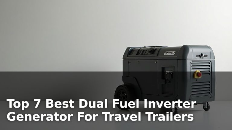 Top 7 Best Dual Fuel Inverter Generator For Travel Trailers