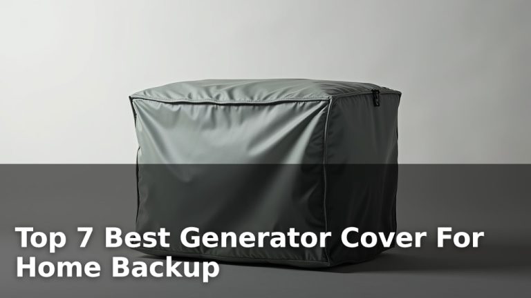 Top 7 Best Generator Cover For Home Backup