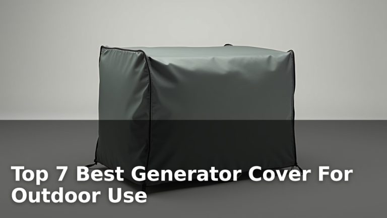 Top 7 Best Generator Cover For Outdoor Use