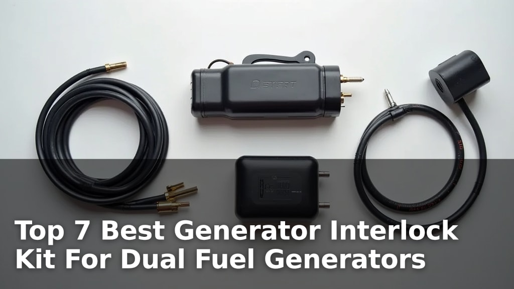 Top 7 Best Generator Interlock Kit For Dual Fuel Generators