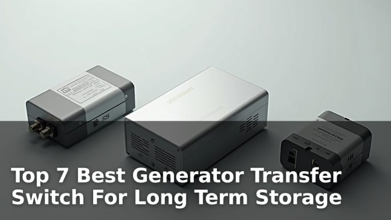 Top 7 Best Generator Transfer Switch For Long Term Storage