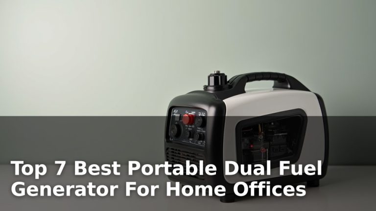 Top 7 Best Portable Dual Fuel Generator For Home Offices