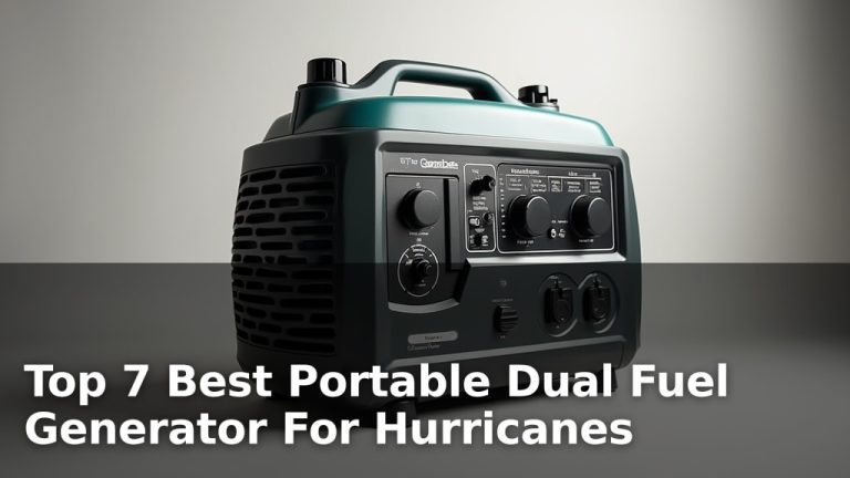 Top 7 Best Portable Dual Fuel Generator For Hurricanes