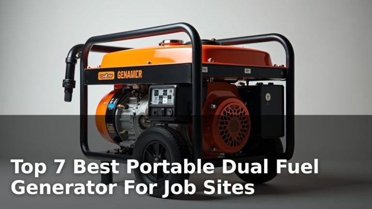 Top 7 Best Portable Dual Fuel Generator For Job Sites