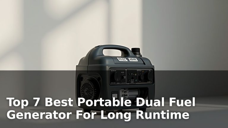 Top 7 Best Portable Dual Fuel Generator For Long Runtime