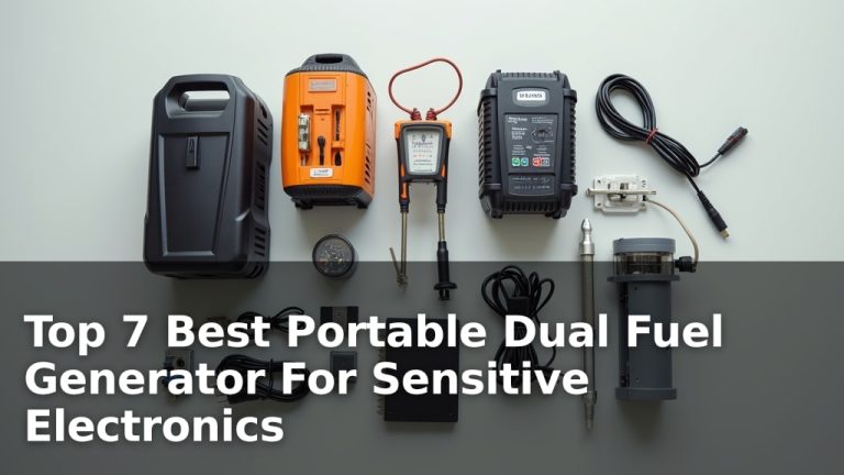 Top 7 Best Portable Dual Fuel Generator For Sensitive Electronics