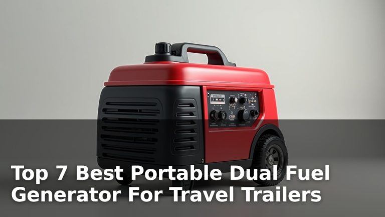 Top 7 Best Portable Dual Fuel Generator For Travel Trailers