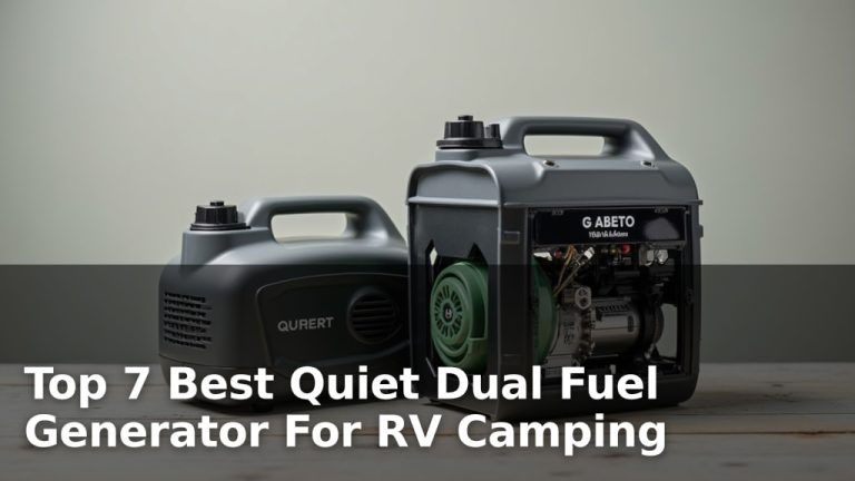 Top 7 Best Quiet Dual Fuel Generator For RV Camping