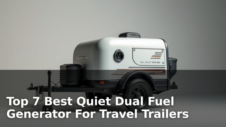 Top 7 Best Quiet Dual Fuel Generator For Travel Trailers