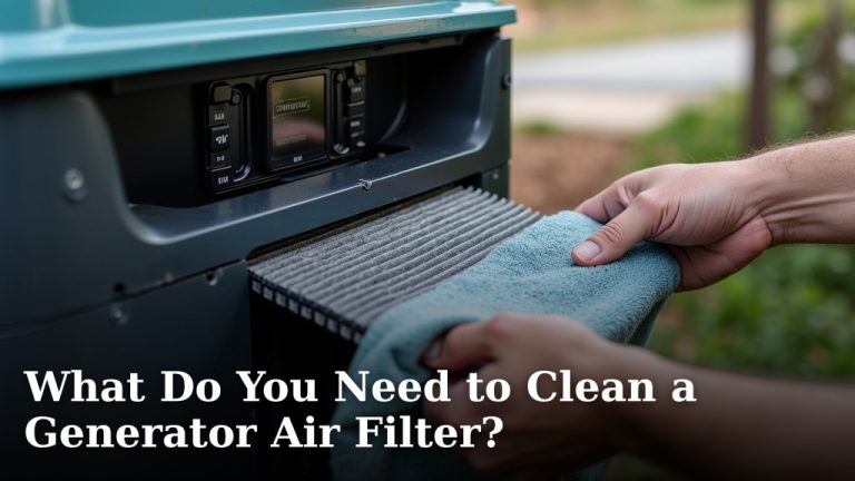 What Do You Need to Clean a Generator Air Filter?